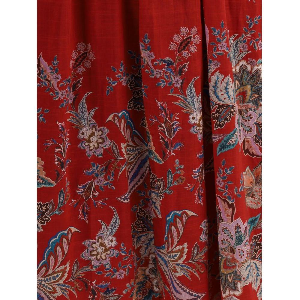 Zimmermann Rhiannon midi Dress ZI-4225DSS251REDMULPAI-1