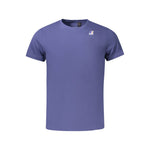 K-WAY Blue Cotton Men T-Shirt KW-38793-S