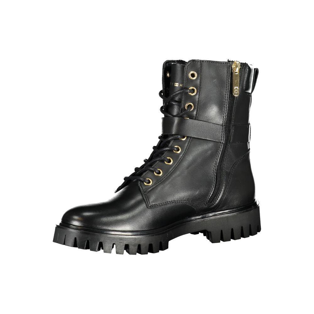 Tommy Hilfiger Black Polyester Boot TO-25012-EU36/US6