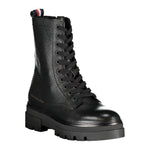 Tommy Hilfiger Black Polyester Boot TO-25015-EU36/US6