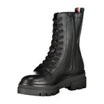 Tommy Hilfiger Black Polyester Boot TO-25015-EU36/US6