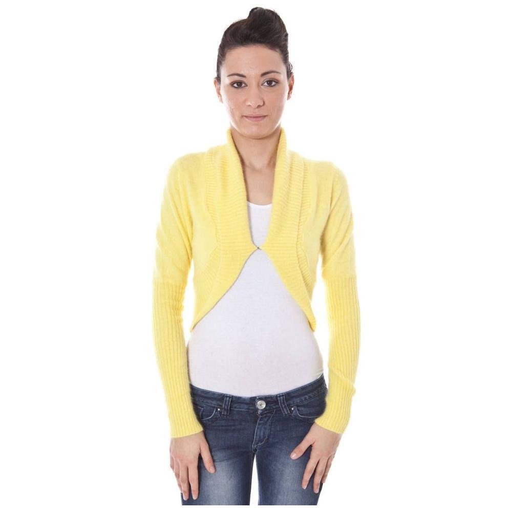 Datch Yellow Wool Sweater DA-5487-M