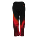 Dsquared² Black Red Cotton Straight Fit Jogger Pants