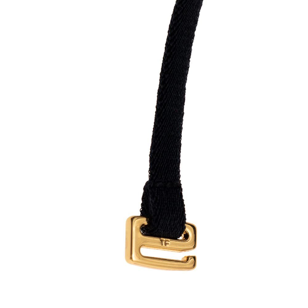 Tom Ford Black Polyamide Bra TO-9320676-S