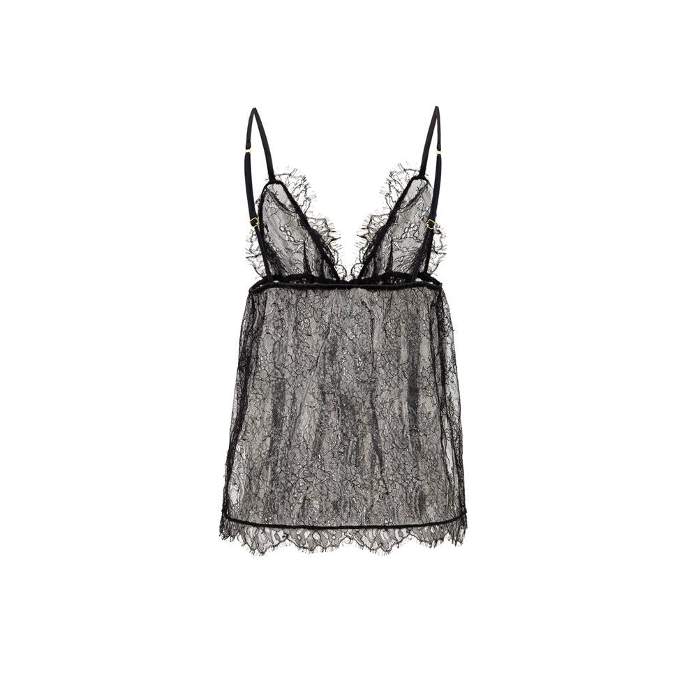Tom Ford Black Polyamide Top TO-9324676-M
