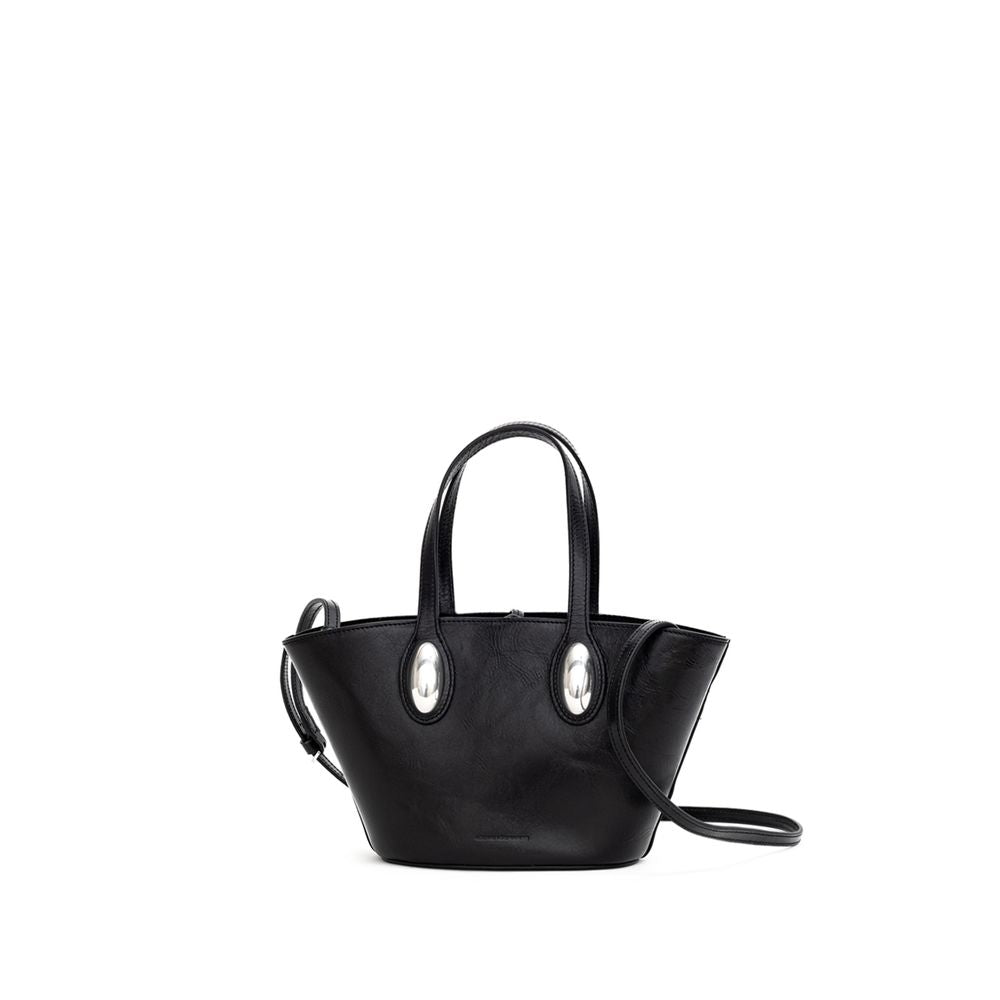 Alexander Wang Black Leather Shoulder Bag ALWA-8996676