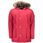 Roberto Cavalli Red Polyester Jacket RO-2101-XL