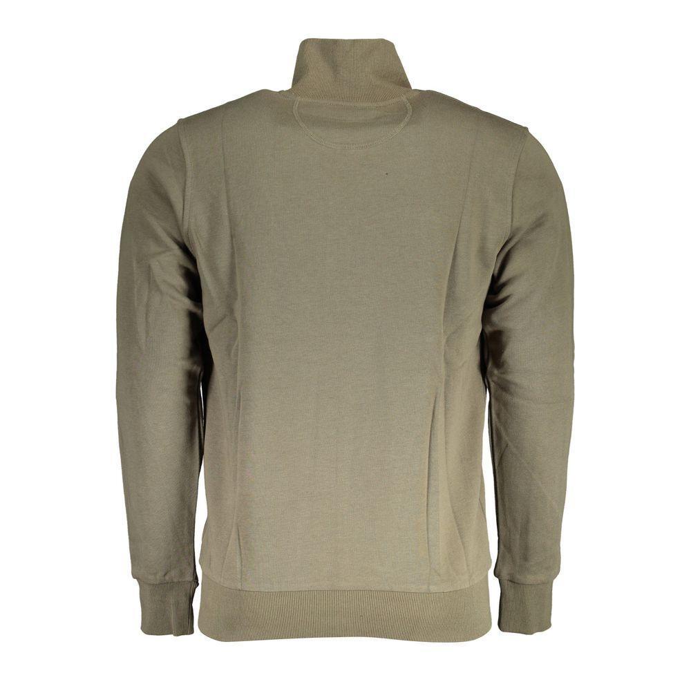 La Martina Green Cotton Sweater LA-17142-L