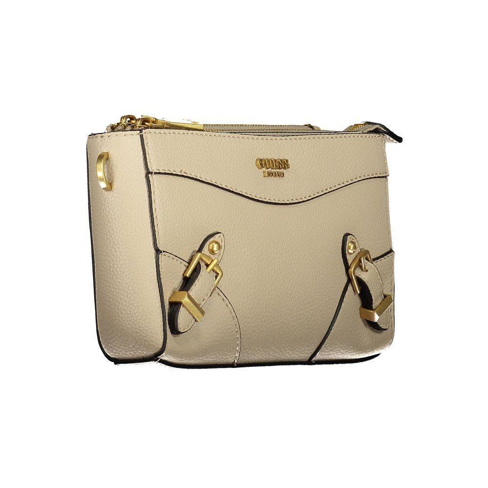 Guess Jeans Beige Polyethylene Handbag GU-21527