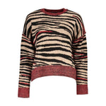 Desigual Red Fabric Sweater DE-24891-L