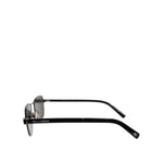 Dolce & Gabbana Black Metal Frame Square Lenses DG2222 Eyewear Sunglasses