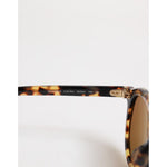 Dolce & Gabbana Brown Acetate Round Leopard Print Eyewear Sunglasses