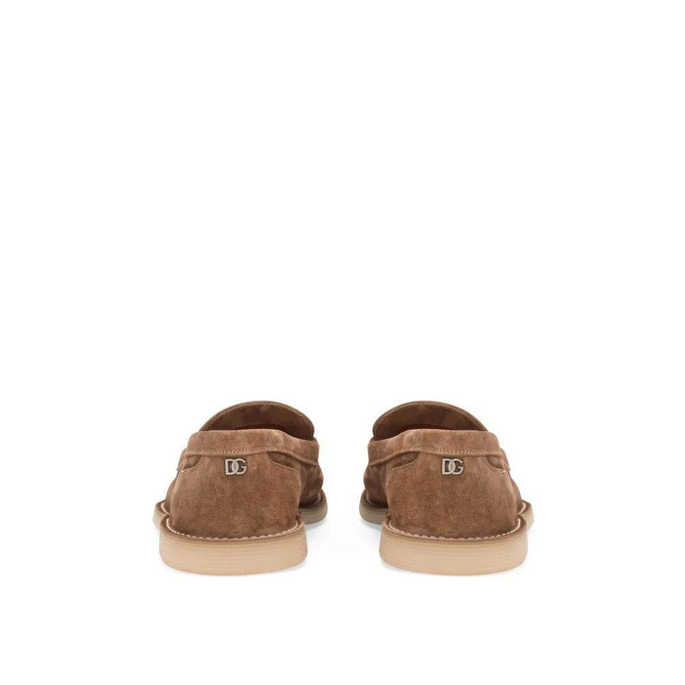 Dolce & Gabbana Suede Loafers DO-8851608699092-EU42.5/US9.5