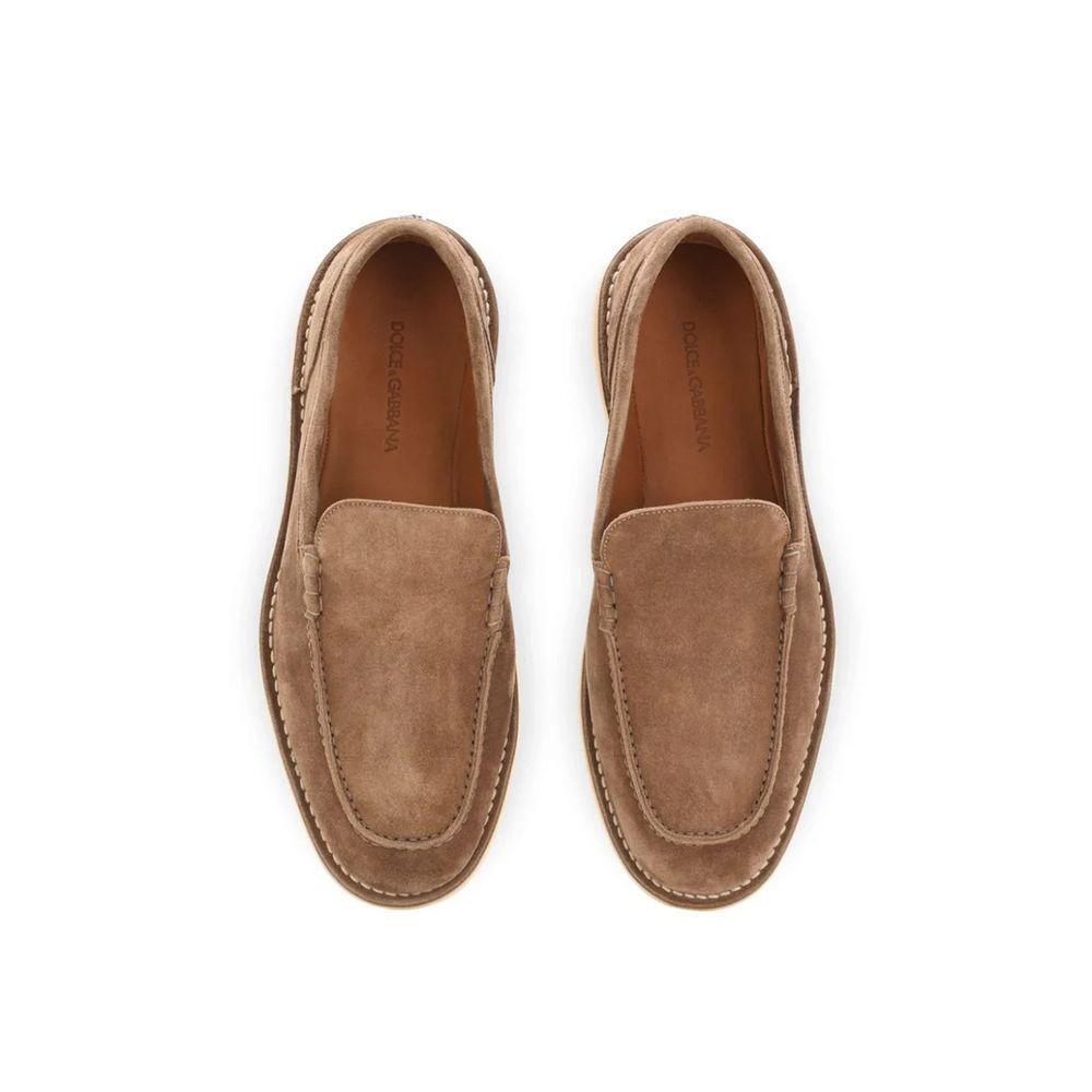 Dolce & Gabbana Suede Loafers DO-8851608699092-EU42.5/US9.5