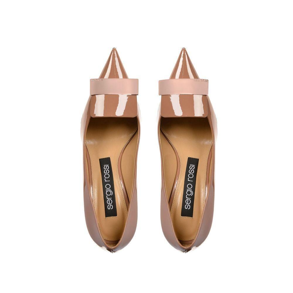 Sergio Rossi Leather Pumps SE-8735591104724-EU40/US10