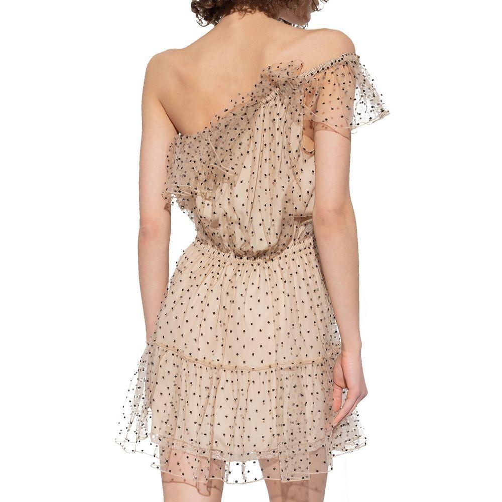 Gucci One-Shoulder Tulle Dress GU-8736394150100-38