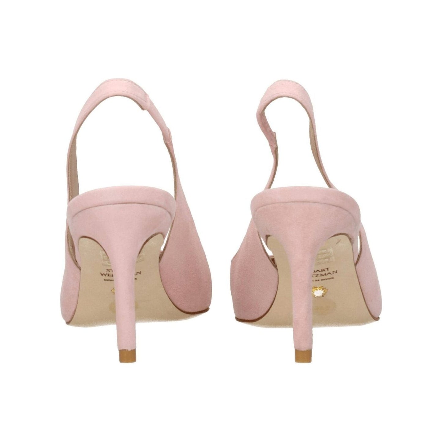 Stuart Weitzman Pink Leather Mid Heel Pumps ST-8547313713417-EU35.5/US5.5