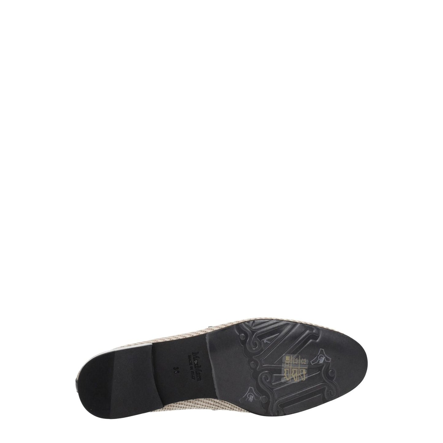 Max Mara Beige Fabric Slip-On Loafers MA-8547354280201-EU36/US6