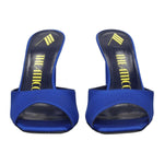 The Attico Blue Satin Stiletto Heels Sandals TH-8547405299977-EU36/US6