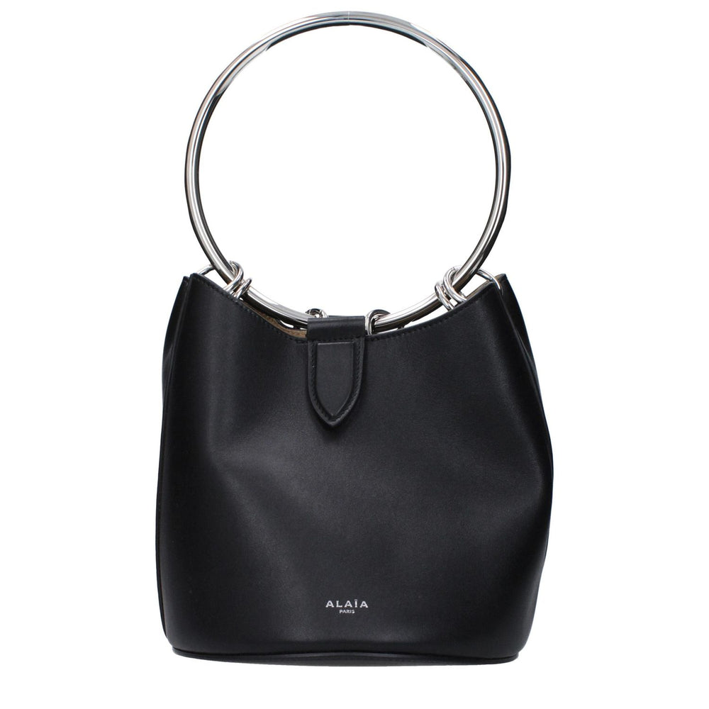 Alaïa Black Leather Handbags AL9482801479945BT