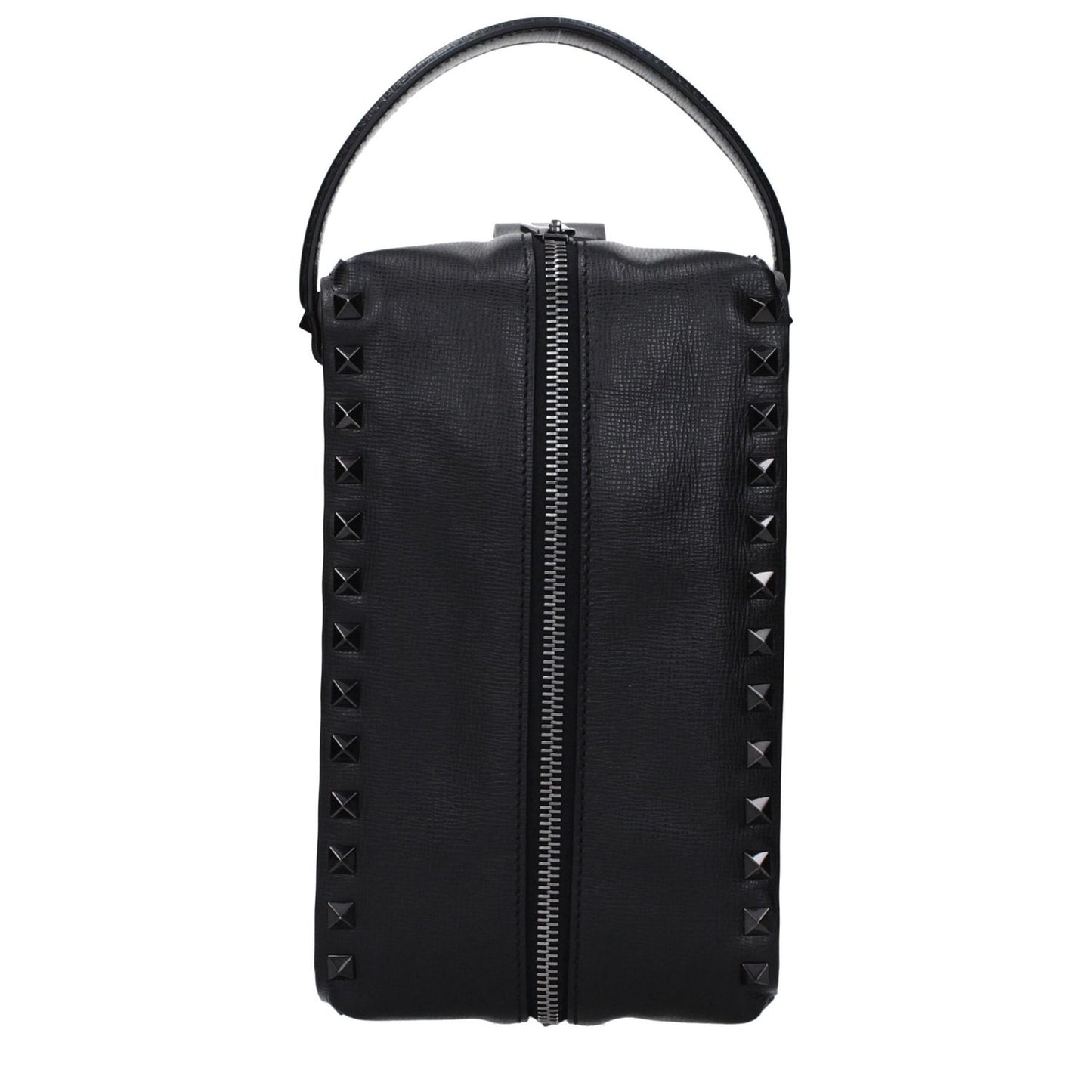 Valentino Garavani Black Leather Clutch Bags VA15068783214857BT