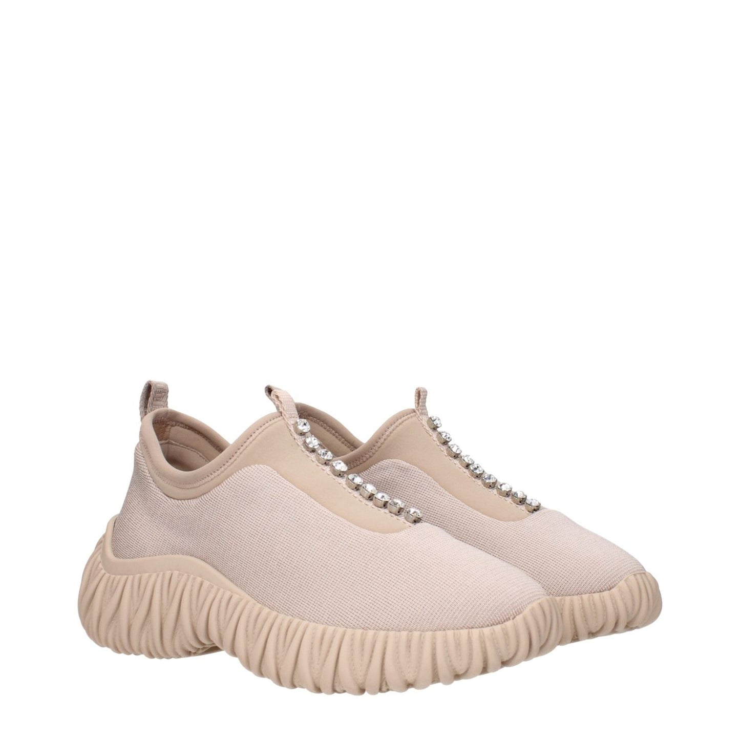 Miu Miu Beige Fabric Sneakers MI-15185645175049-EU36/US6