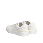 Dolce & Gabbana White Miami Leather Low Top Sneakers Shoes MV7717-40