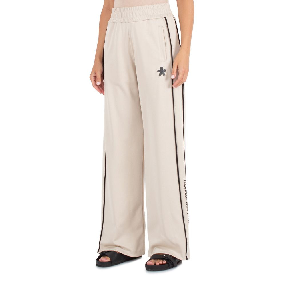 Comme Des Fuckdown Beige Cotton Jeans & Pant CO-15816-S