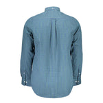 Gant Blue Cotton Shirt GA-6386-S