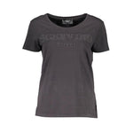 Scervino Street Black Cotton Tops & T-Shirt SC-6505-XS
