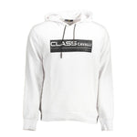 Cavalli Class White Cotton Sweater CA-11068-XXL