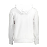 Cavalli Class White Cotton Sweater CA-11068-XXL