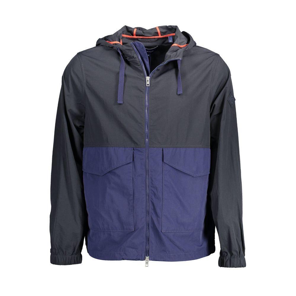 Gant Blue Polyamide Jacket GA-12657-S