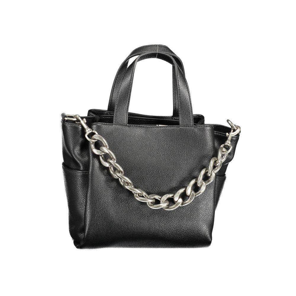 BYBLOS Black Polyethylene Handbag BY-12667