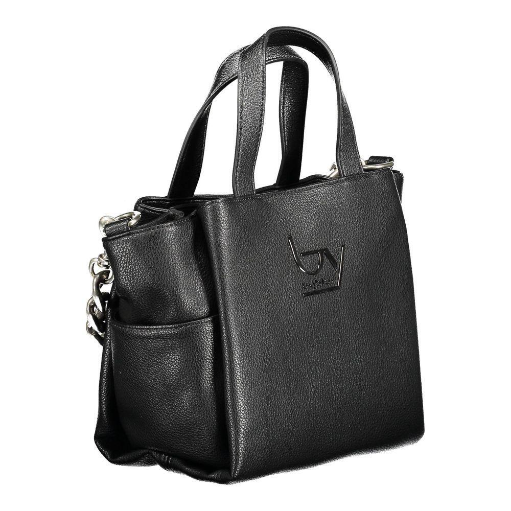 BYBLOS Black Polyethylene Handbag BY-12667