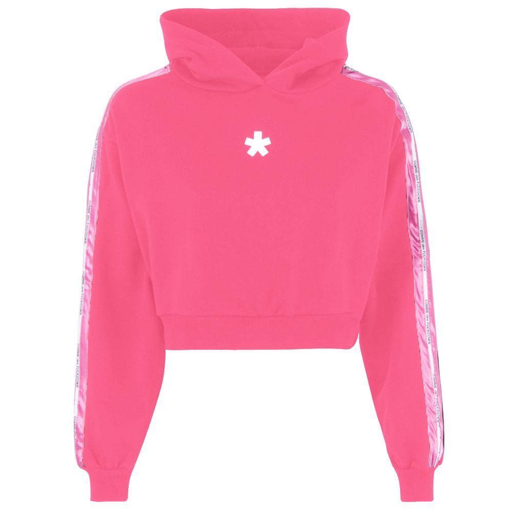 Comme Des Fuckdown Fuchsia Cotton Sweater CO-15818-S