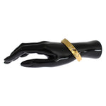 Nialaya CZ Gold Sterling 925 Silver Bangle Bracelet SIG19039-1