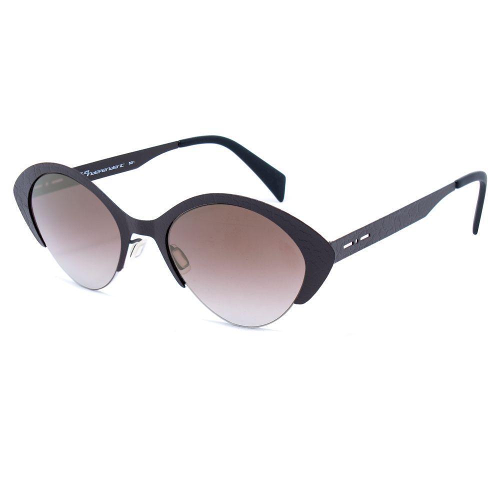 Italia Independent Black Metal Sunglasses II0505CRK044AC