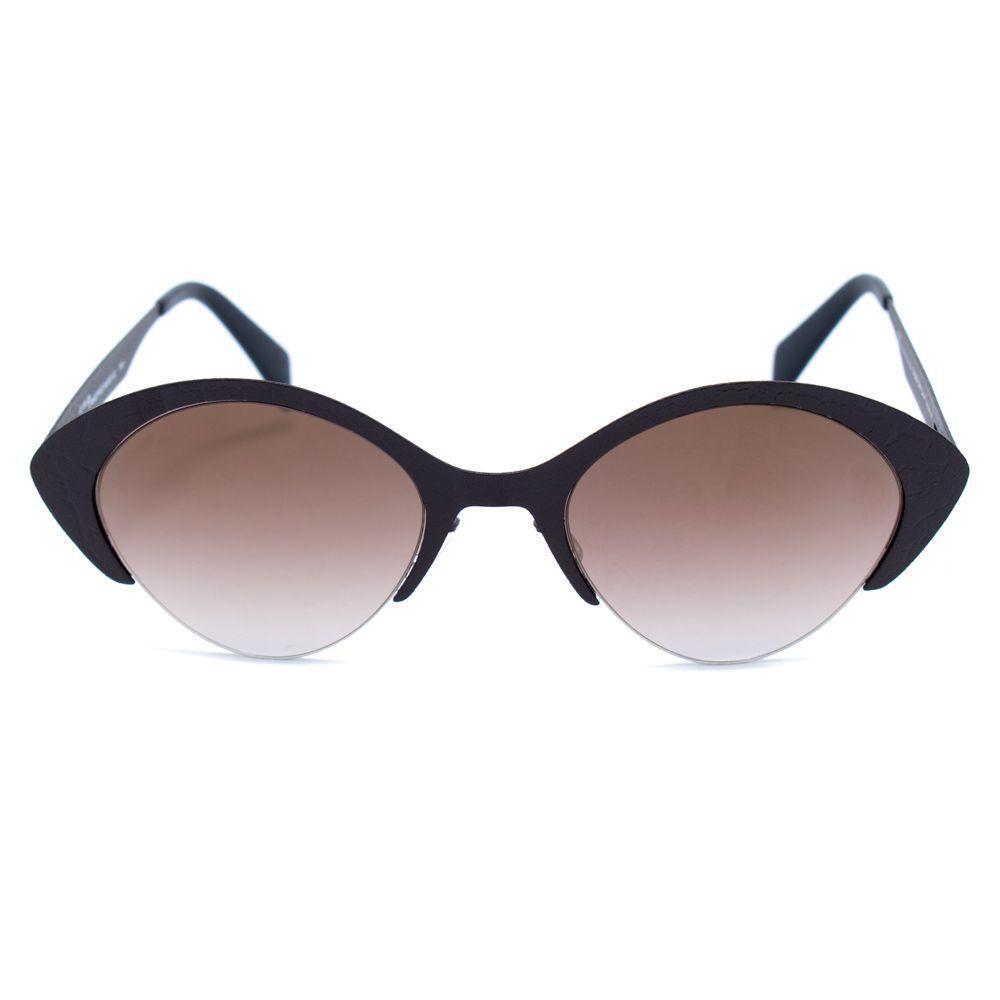 Italia Independent Black Metal Sunglasses II0505CRK044AC