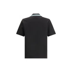 Casablanca Polo Shirt with logo patch CA-MPF25JTP38101BLACK-S
