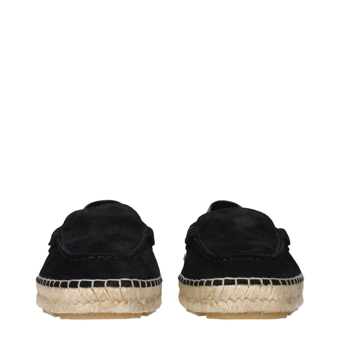 Versace Black Leather Espadrilles VE-15265255948553-EU41/US8