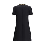 Valentino Crepe couture short Dress VA-7B3VAFH51CFBNH-IT42 | L