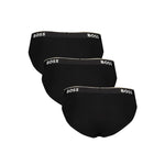 Hugo Boss Black Cotton Men Brief