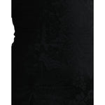Dolce & Gabbana Black Sleeveless Bodycon A-line Mini Dress DR281164-40