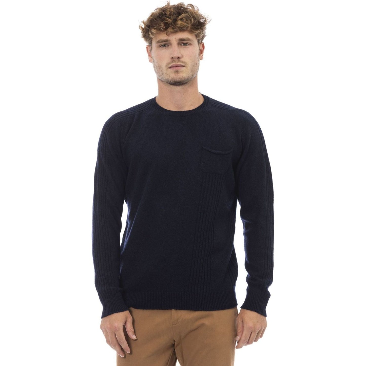 Alpha Studio Sweaters AU016C_9002NAVY:401381