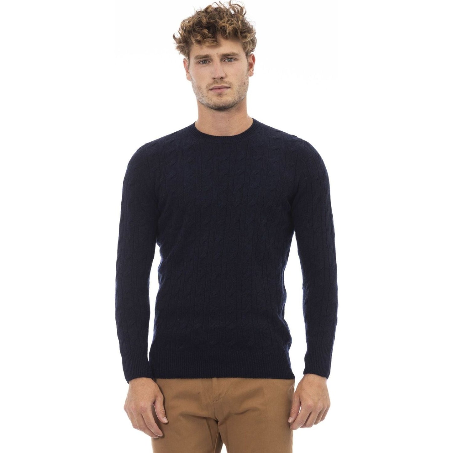 Alpha Studio Sweaters AU030C_9002NAVY:401369