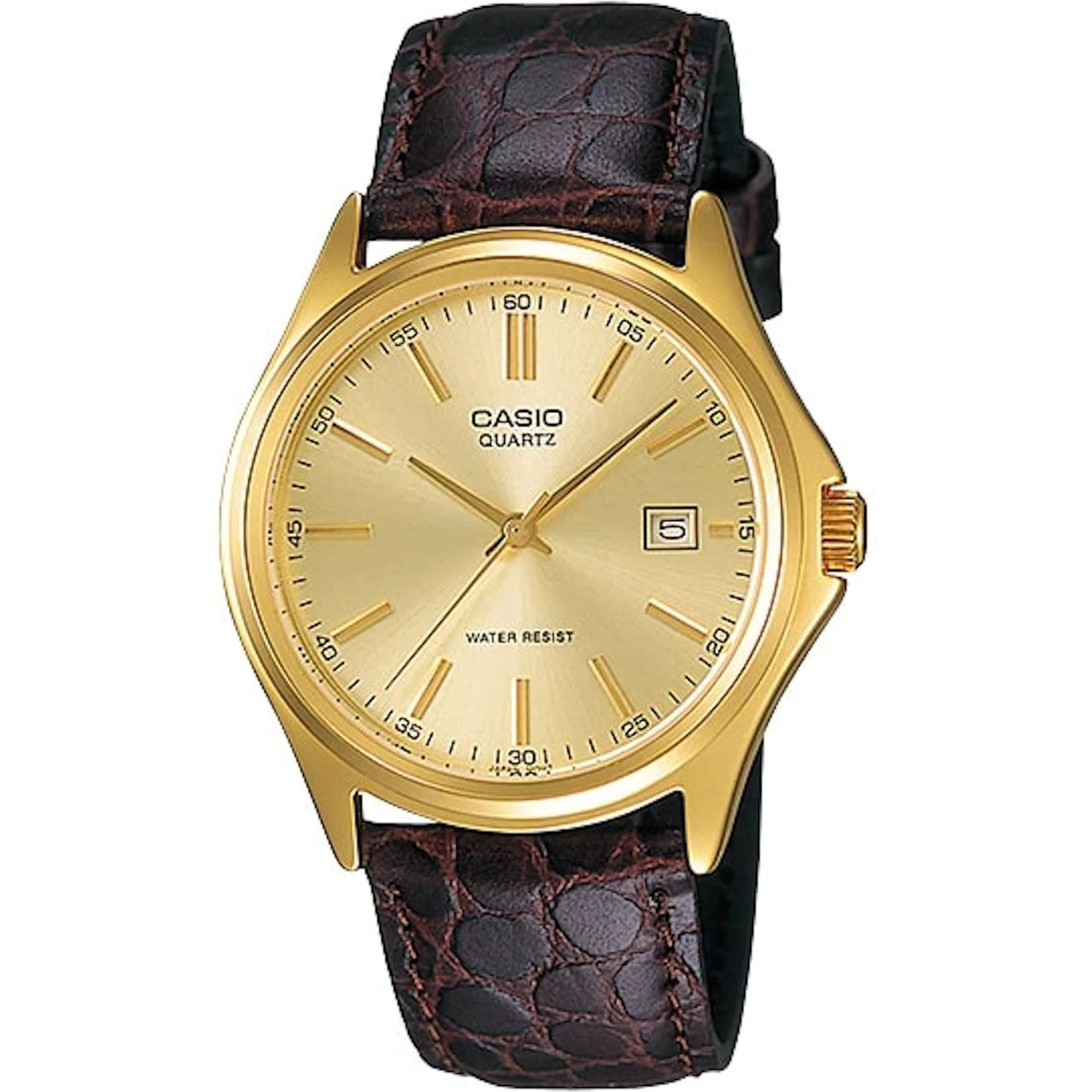 CASIO COLLECTION Mod. DATE LEATHER - GOLD