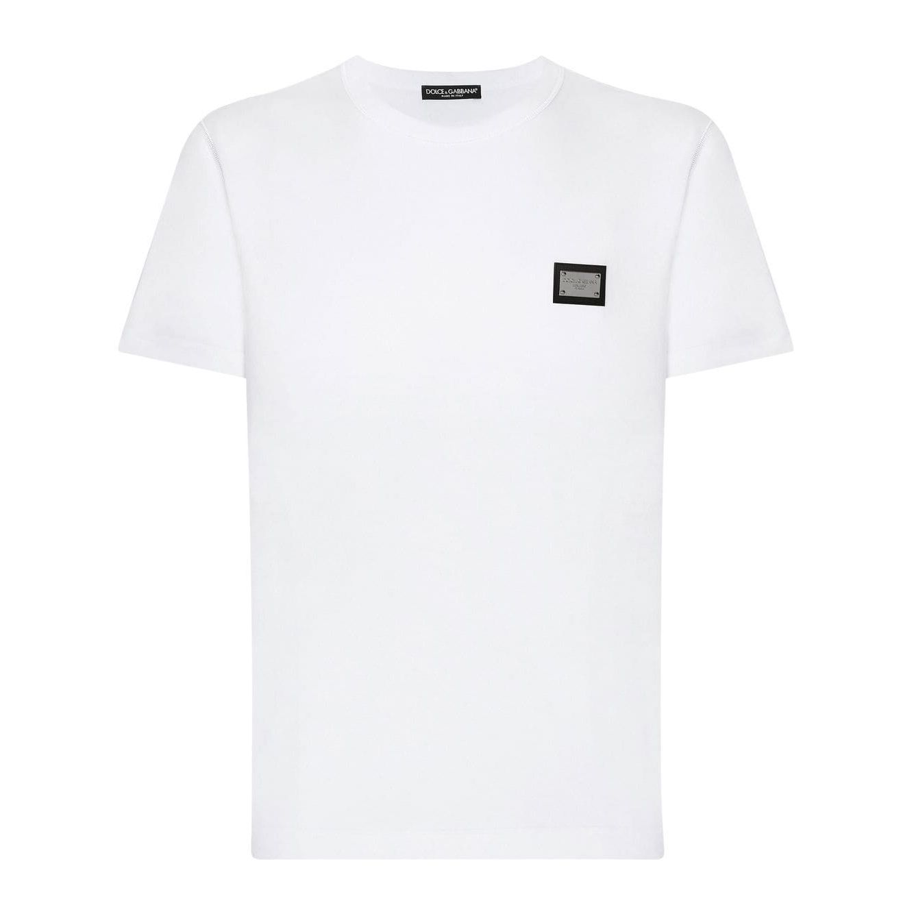 Dolce & Gabbana logo-tag Cotton T-shirt Topwear