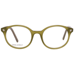 Dsquared² Chic Green Unisex Eyewear full-rim frames in green, offering style and comfort with durable plastic construction.