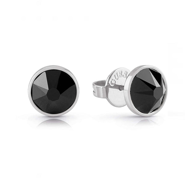 GUESS JEWELS JEWELRY Mod. JUME01343JWSTBKT-U black stone earrings
